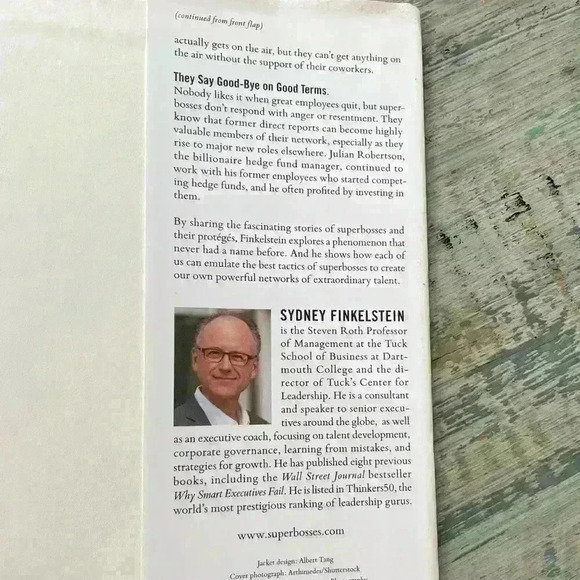 ‘Superbosses: How Exceptional Leaders Master the Flow of Talent’ Hard Book - Picture 4 of 5